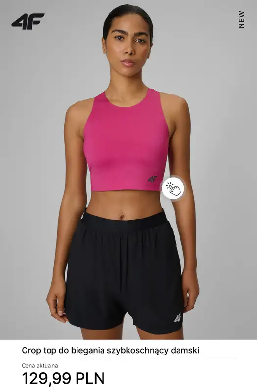 4F - gazetka promocyjna Kolekcja biegowa dla niej od poniedziałku 30.03  - strona 8