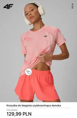 4F - gazetka promocyjna Kolekcja biegowa dla niej od poniedziałku 30.03  - strona 6
