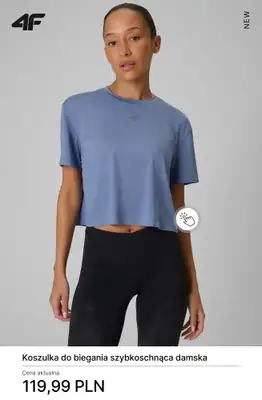4F - gazetka promocyjna Kolekcja biegowa dla niej od poniedziałku 30.03  - strona 10