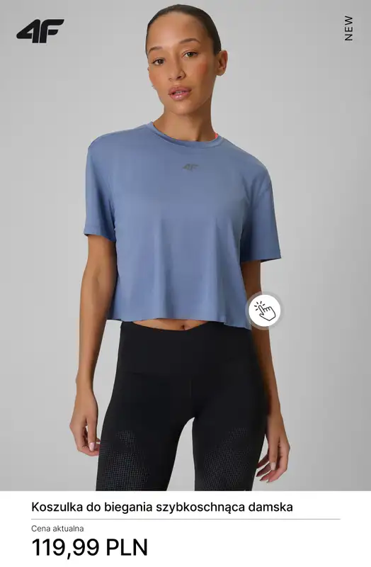 4F - gazetka promocyjna Kolekcja biegowa dla niej od poniedziałku 30.03  - strona 10
