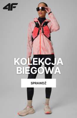 4F - gazetka promocyjna Kolekcja biegowa dla niej od poniedziałku 30.03 