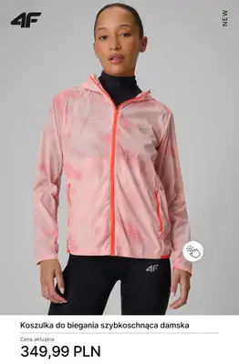 4F - gazetka promocyjna Kolekcja biegowa dla niej od poniedziałku 30.03  - strona 12