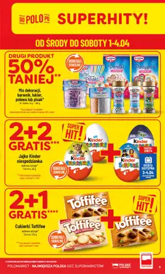 POLOmarket - gazetka promocyjna Gazetka od środy 01.04 do soboty 04.04 - strona 9