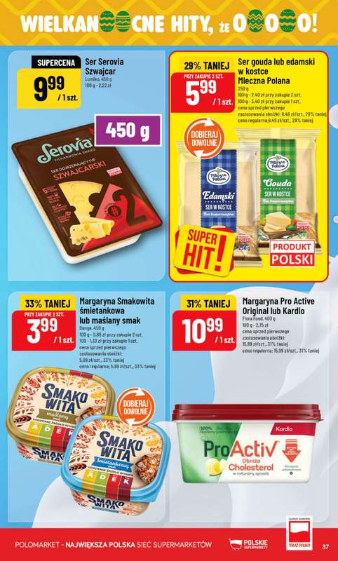 POLOmarket - gazetka promocyjna Gazetka od środy 01.04 do soboty 04.04 - strona 37