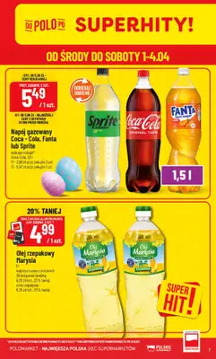 POLOmarket - gazetka promocyjna Gazetka od środy 01.04 do soboty 04.04 - strona 7