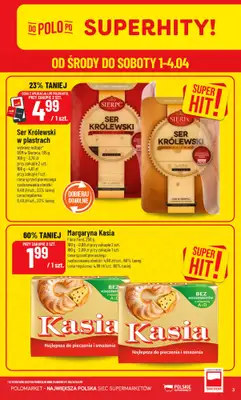 POLOmarket - gazetka promocyjna Gazetka od środy 01.04 do soboty 04.04 - strona 3