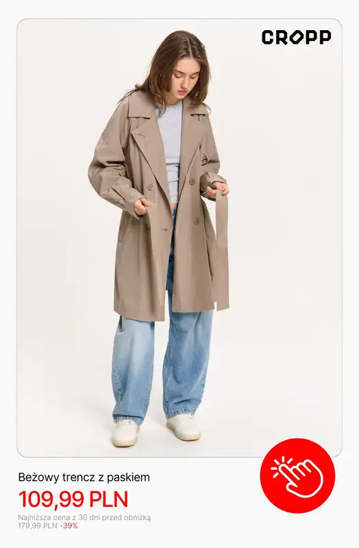 Cropp - gazetka promocyjna Mid Season SALE dla niej od poniedziałku 30.03  - strona 3