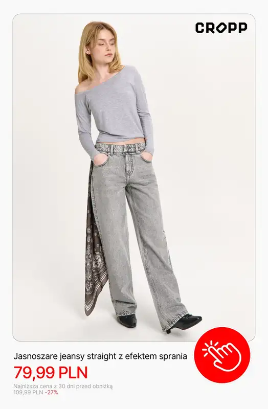 Cropp - gazetka promocyjna Mid Season SALE dla niej od poniedziałku 30.03  - strona 5