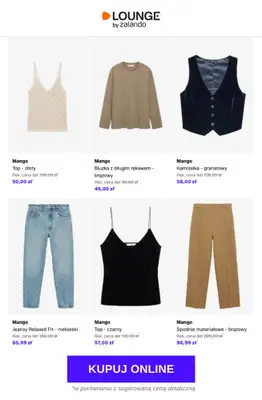 Lounge by Zalando - gazetka promocyjna Do -75% Mango od poniedziałku 30.03 do środy 01.04 - strona 2
