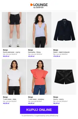 Lounge by Zalando - gazetka promocyjna Do -75% Mango od poniedziałku 30.03 do środy 01.04 - strona 9