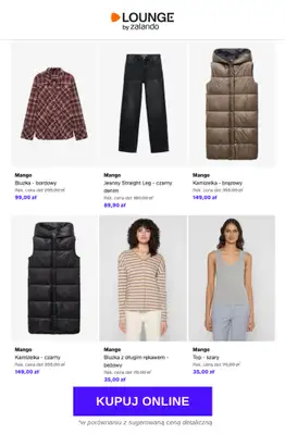 Lounge by Zalando - gazetka promocyjna Do -75% Mango od poniedziałku 30.03 do środy 01.04 - strona 4