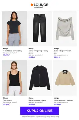 Lounge by Zalando - gazetka promocyjna Do -75% Mango od poniedziałku 30.03 do środy 01.04 - strona 10