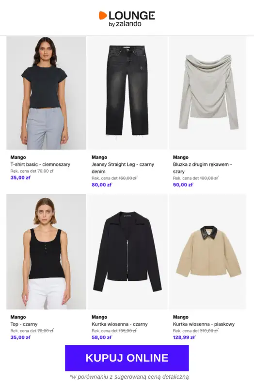 Lounge by Zalando - gazetka promocyjna Do -75% Mango od poniedziałku 30.03 do środy 01.04 - strona 10