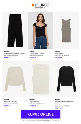 Lounge by Zalando - gazetka promocyjna Do -75% Mango od poniedziałku 30.03 do środy 01.04 - strona 5