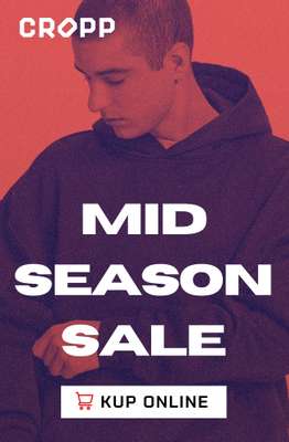 Cropp - gazetka promocyjna Mid Season SALE dla niego od poniedziałku 30.03 