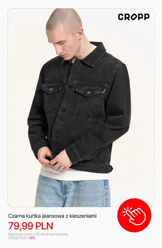 Cropp - gazetka promocyjna Mid Season SALE dla niego od poniedziałku 30.03  - strona 2