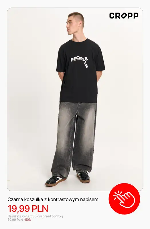 Cropp - gazetka promocyjna Mid Season SALE dla niego od poniedziałku 30.03  - strona 3