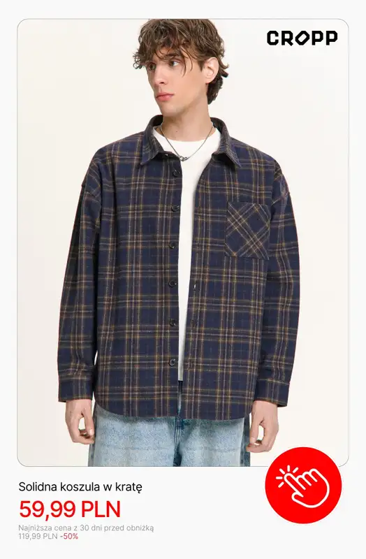 Cropp - gazetka promocyjna Mid Season SALE dla niego od poniedziałku 30.03  - strona 8