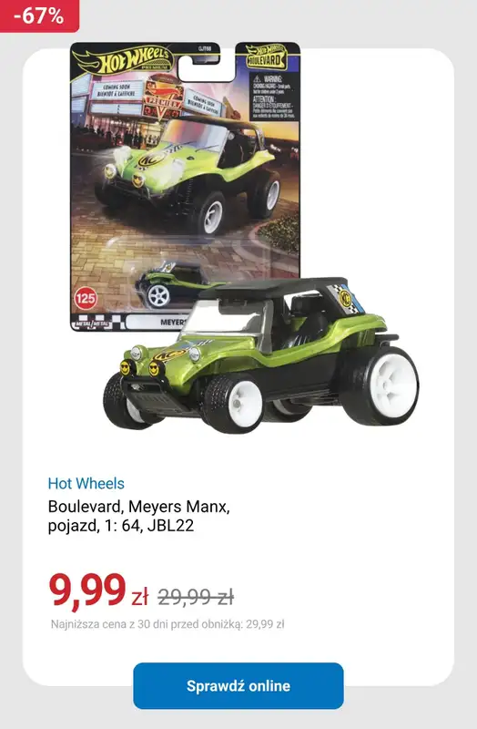 Smyk - gazetka promocyjna Hot Wheels do -40%   - strona 2
