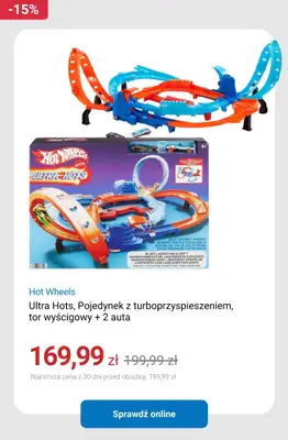 Smyk - gazetka promocyjna Hot Wheels do -40% od poniedziałku 30.03 do wtorku 07.04 - strona 7