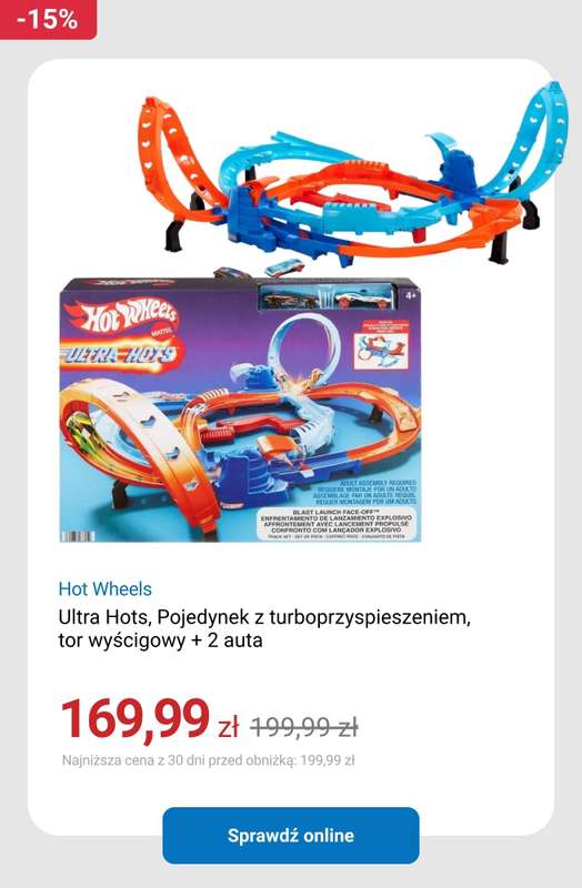 Smyk - gazetka promocyjna Hot Wheels do -40% od poniedziałku 30.03 do wtorku 07.04 - strona 7