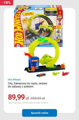 Smyk - gazetka promocyjna Hot Wheels do -40% od poniedziałku 30.03 do wtorku 07.04 - strona 8