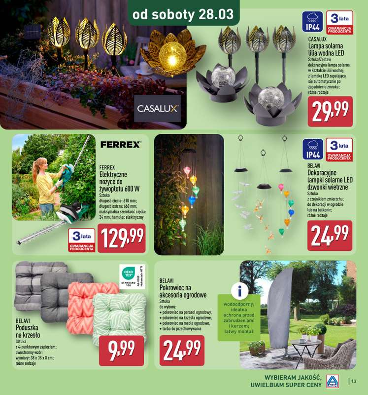 Aldi - gazetka promocyjna Katalog ogrodowy Aldi! od środy 25.02 do soboty 11.04 - strona 13