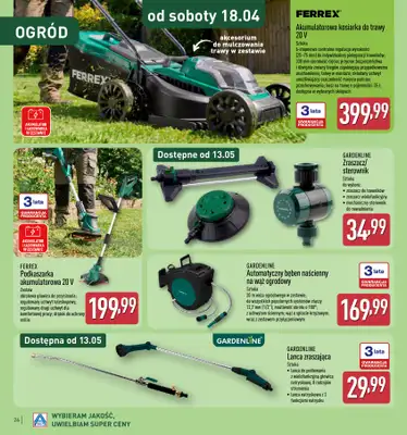 Aldi - gazetka promocyjna Katalog ogrodowy Aldi! od środy 25.02 do soboty 04.04 - strona 26