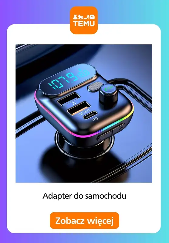 Temu - gazetka promocyjna Akcesoria do samochodu od poniedziałku 30.03  - strona 11