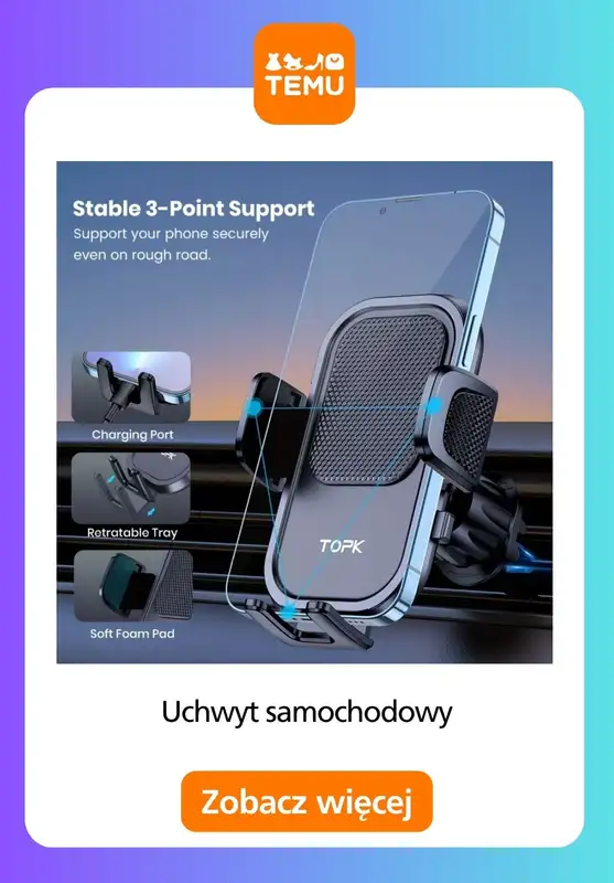 Temu - gazetka promocyjna Akcesoria do samochodu od poniedziałku 30.03  - strona 14