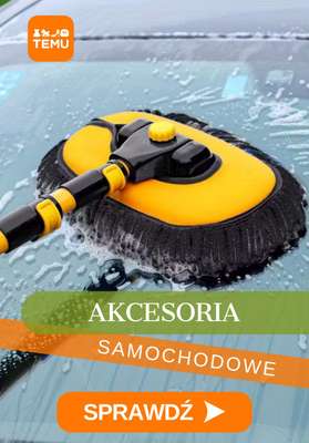 Temu - gazetka promocyjna Akcesoria do samochodu od poniedziałku 30.03 