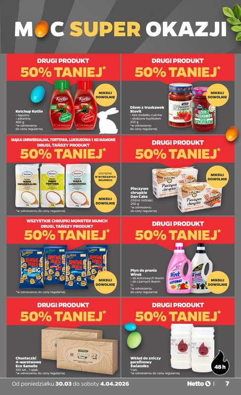 Netto - gazetka promocyjna Gazetka od poniedziałku 30.03 do soboty 04.04 - strona 7