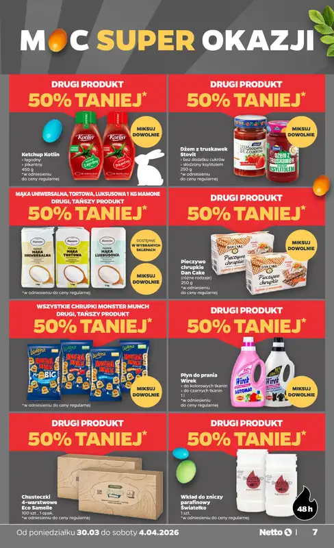 Netto - gazetka promocyjna Gazetka od poniedziałku 30.03 do soboty 04.04 - strona 7
