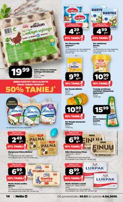 Netto - gazetka promocyjna Gazetka od poniedziałku 30.03 do soboty 04.04 - strona 14