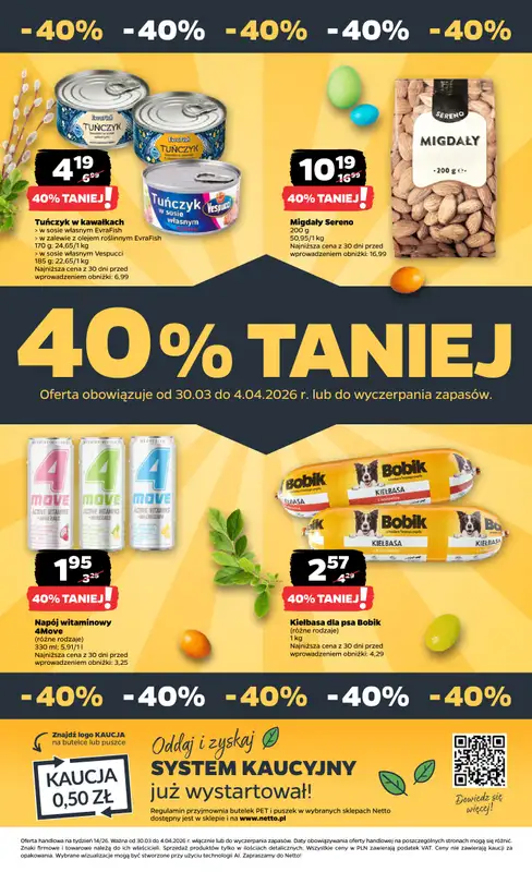 Netto - gazetka promocyjna Gazetka od poniedziałku 30.03 do soboty 04.04 - strona 36