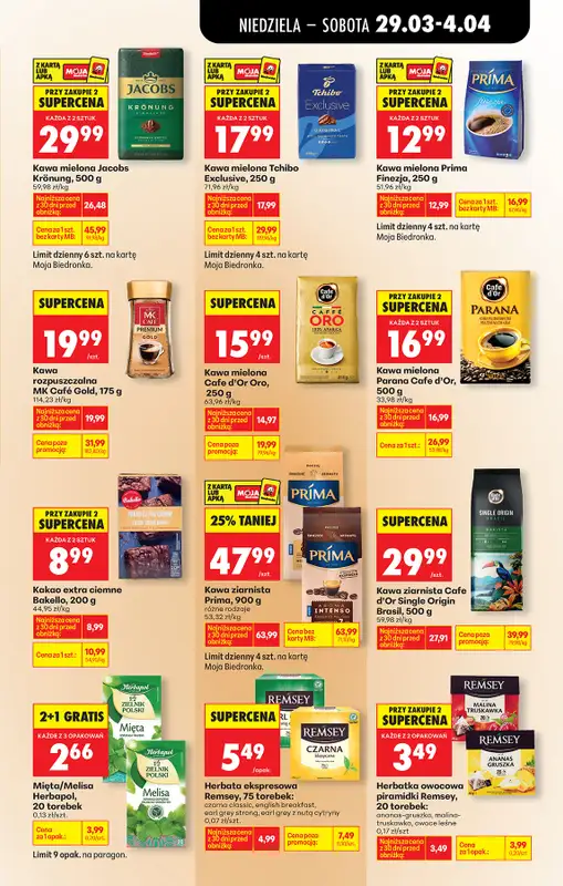 Biedronka - gazetka promocyjna Gazetka od niedzieli 29.03 do soboty 04.04 - strona 59