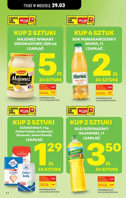 Biedronka - gazetka promocyjna Gazetka, Z ladą tradycyjną od niedzieli 29.03 do soboty 04.04 - strona 6