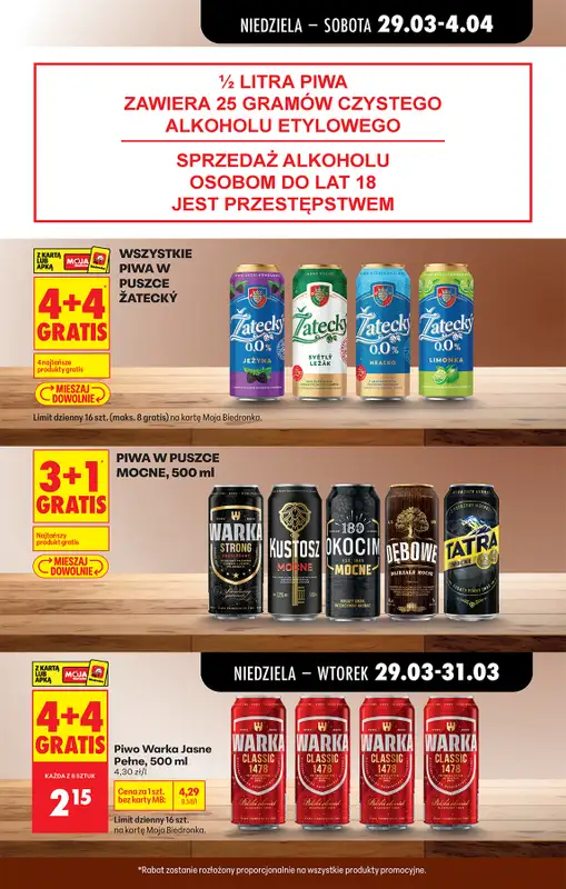 Biedronka - gazetka promocyjna Gazetka, Z ladą tradycyjną od niedzieli 29.03 do soboty 04.04 - strona 73
