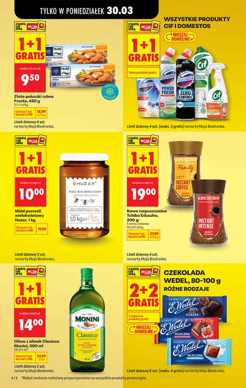 Biedronka - gazetka promocyjna Gazetka, Z ladą tradycyjną od niedzieli 29.03 do soboty 04.04 - strona 10