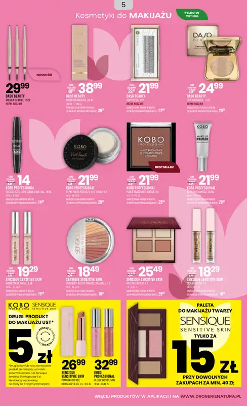 Drogerie Natura - gazetka promocyjna Gazetka od wtorku 31.03 do czwartku 16.04 - strona 5