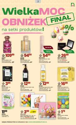 Drogerie Natura - gazetka promocyjna Gazetka od wtorku 31.03 do czwartku 16.04 - strona 2