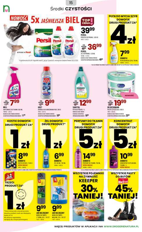 Drogerie Natura - gazetka promocyjna Gazetka od wtorku 31.03 do czwartku 16.04 - strona 15