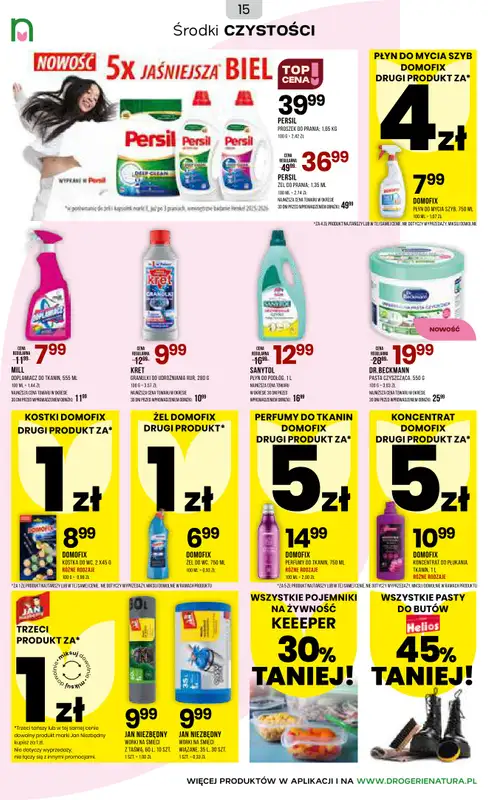 Drogerie Natura - gazetka promocyjna Gazetka od wtorku 31.03 do czwartku 16.04 - strona 15