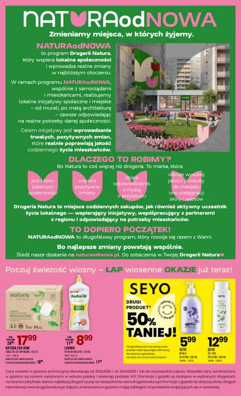 Drogerie Natura - gazetka promocyjna Gazetka od wtorku 31.03 do czwartku 16.04 - strona 16