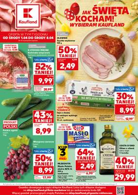 Kaufland - gazetka promocyjna Gazetka Tygodnia od środy 01.04 do środy 08.04