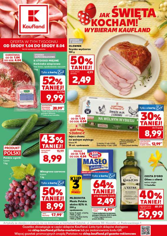 Kaufland - gazetka promocyjna Gazetka Tygodnia od środy 01.04 do środy 08.04