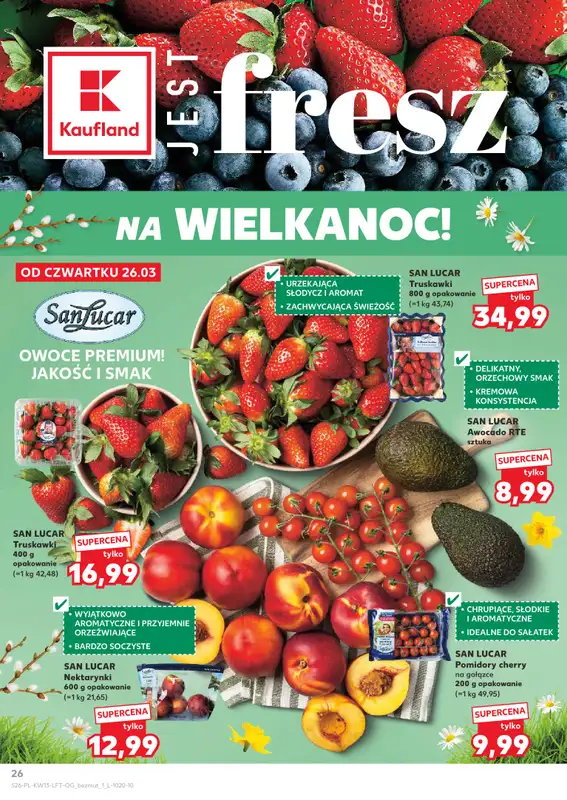 Kaufland - gazetka promocyjna Gazetka Tygodnia od czwartku 26.03 do wtorku 31.03 - strona 26