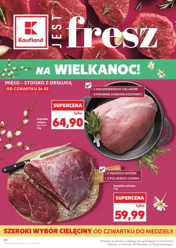 Kaufland - gazetka promocyjna Gazetka Tygodnia od czwartku 26.03 do wtorku 31.03 - strona 28