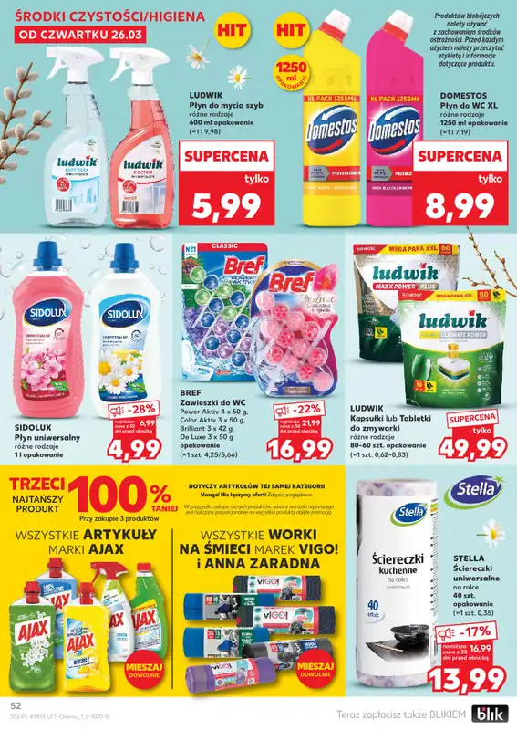 Kaufland - gazetka promocyjna Gazetka Tygodnia od czwartku 26.03 do wtorku 31.03 - strona 52