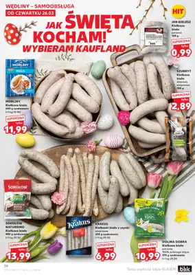 Kaufland - gazetka promocyjna Gazetka Tygodnia od czwartku 26.03 do wtorku 31.03 - strona 38